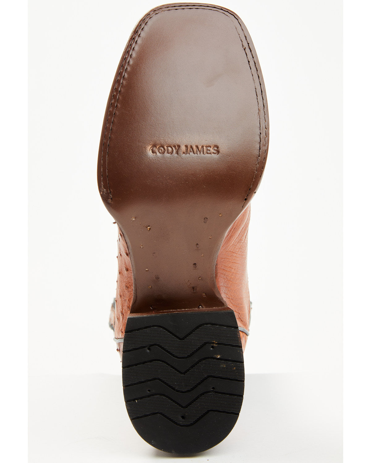 Men's Exotic Ostrich Western Boots - Broad Square Toe | Cody James Boots