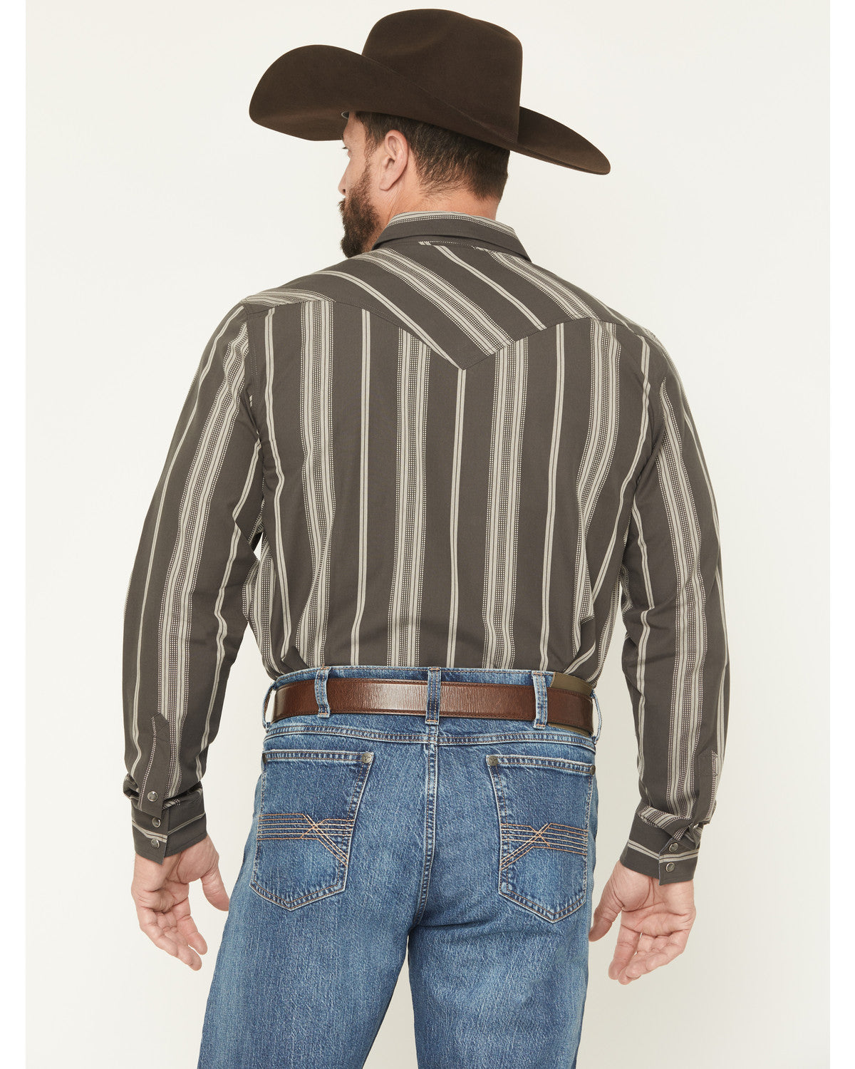 Men's Harpeth Striped Long Sleeve Snap Western Shirt | Cody James Clothing