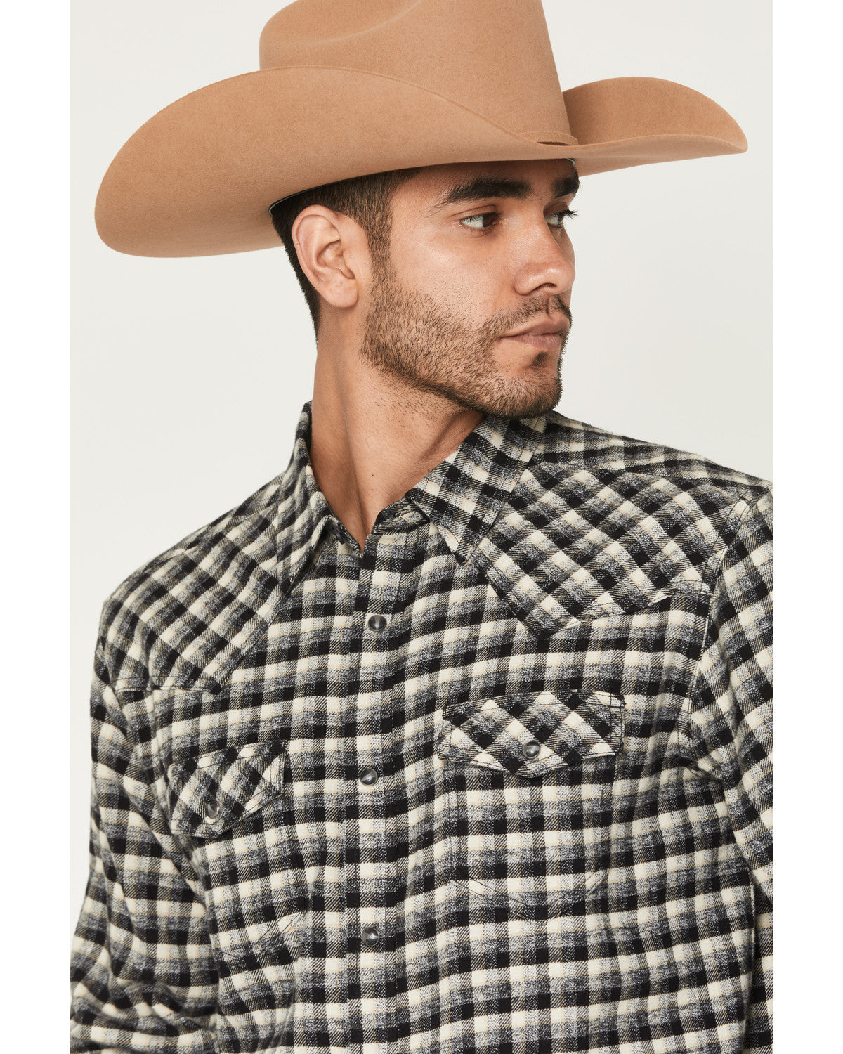 Men's Ozark Highlands Plaid Print Long Sleeve Snap Flannel | Cody James Clothing|Sale