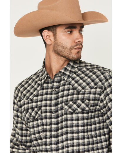 Men's Ozark Highlands Plaid Print Long Sleeve Snap Flannel | Cody James Clothing|Sale