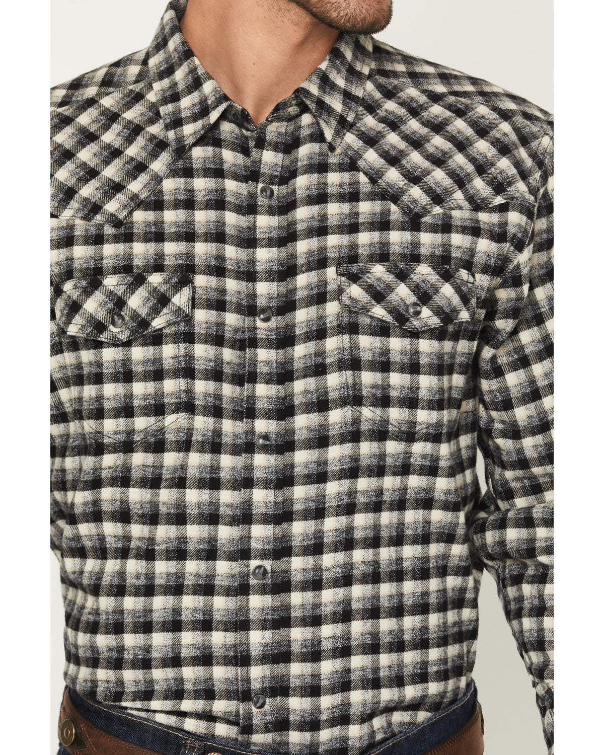 Men's Ozark Highlands Plaid Print Long Sleeve Snap Flannel | Cody James Clothing|Sale