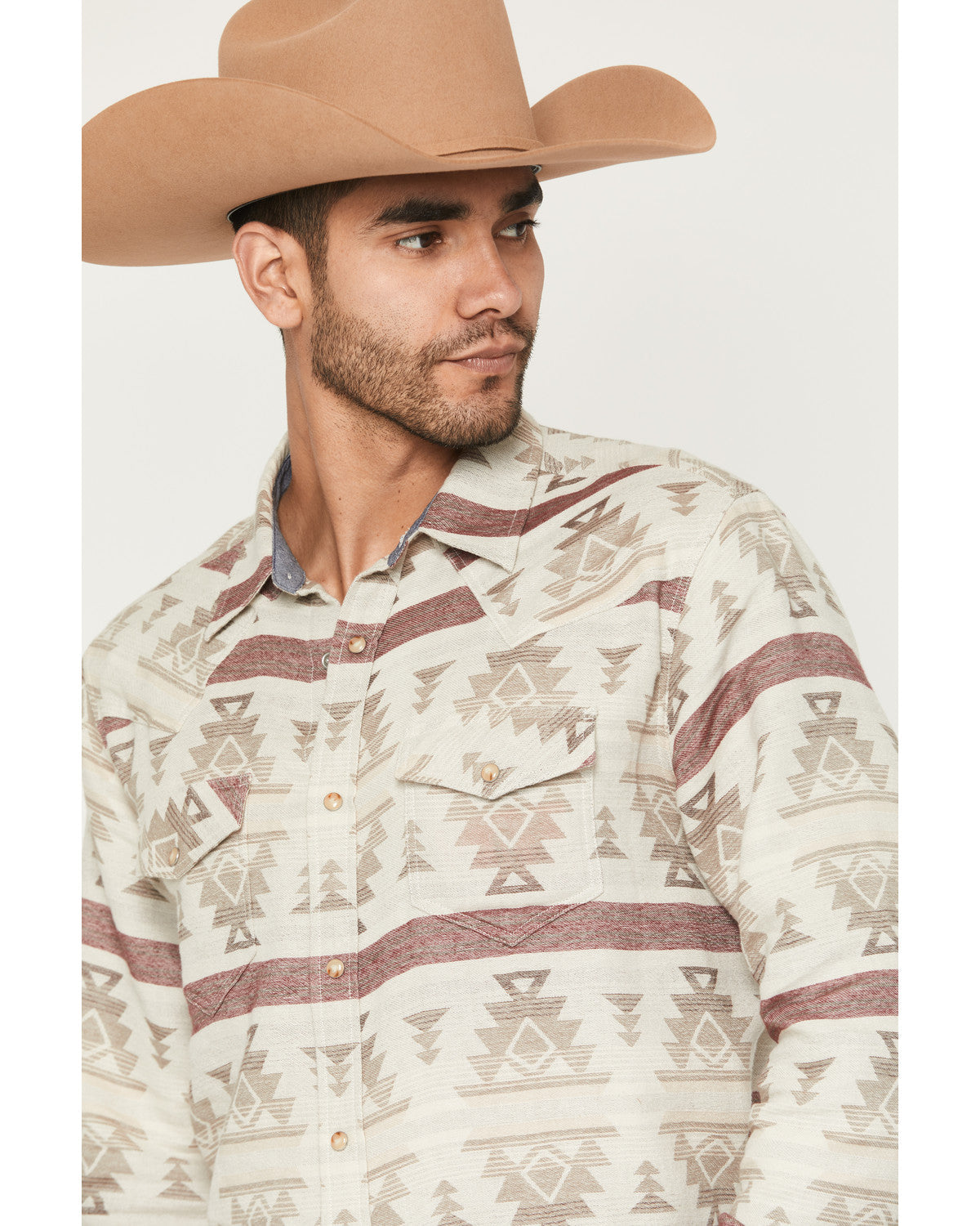 Men's Sierra Nevada Southwestern Print Long Sleeve Snap Wes | Cody James Clothing|Sale