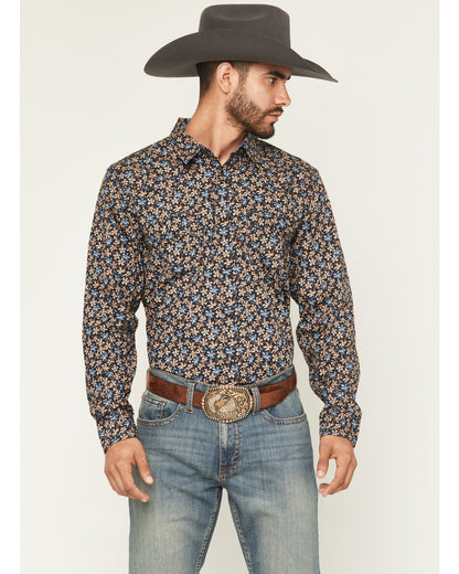 Men's Howdy Haven Floral Print Long Sleeve Snap Western Shi | Cody James Clothing