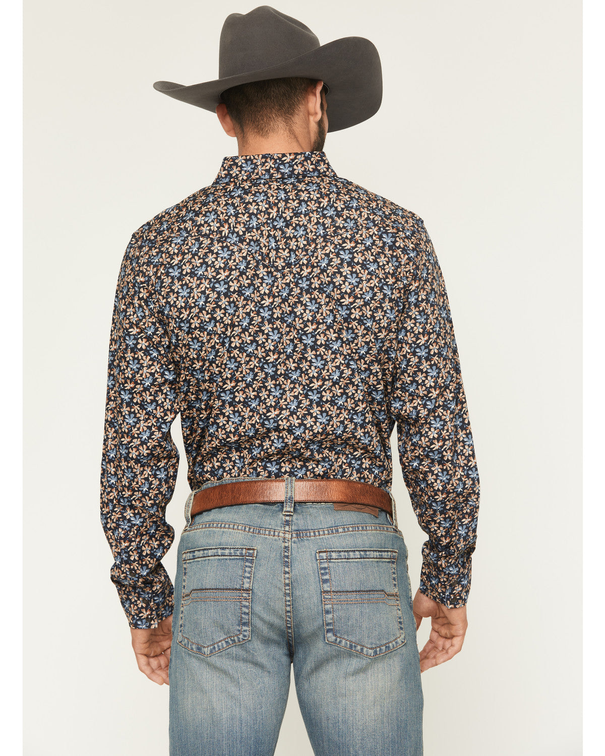 Men's Howdy Haven Floral Print Long Sleeve Snap Western Shi | Cody James Clothing