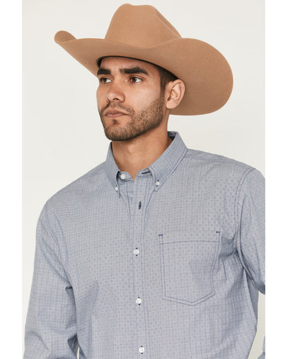 Men's Missouri Frontier Geo Print Long Sleeve Button-Down S | Cody James Clothing