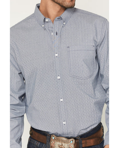 Men's Missouri Frontier Geo Print Long Sleeve Button-Down S | Cody James Clothing