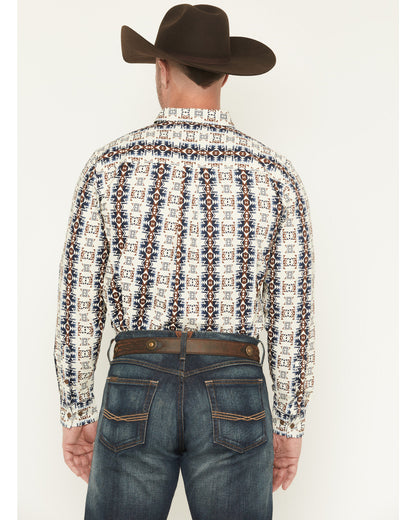 Men's Wild Prairie Southwestern Print Long Sleeve Button-Do | Cody James Clothing|Boys