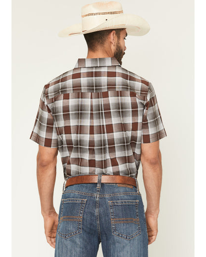Men's Urban Rodeo Plaid Print Short Sleeve Button-Down West | Cody James Clothing