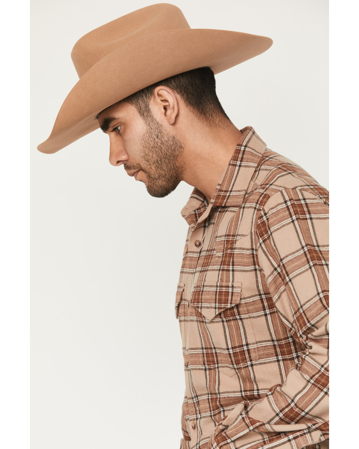 Black 1978® Men's Brenden Plaid Print Long Sleeve Button-Do | Cody James Clothing|Sale