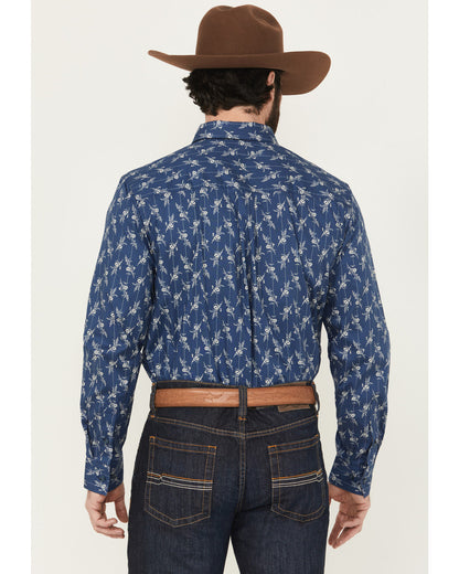 Men's Gila Grove Floral Striped Long Sleeve Button-Down Str | Cody James Clothing|Sale
