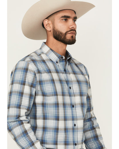 Men's Howdy Duty Plaid Print Long Sleeve Button-Down Wester | Cody James Clothing