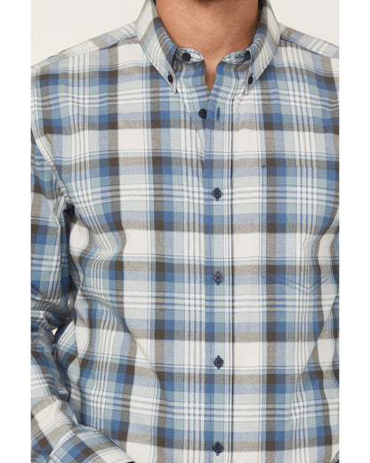 Men's Howdy Duty Plaid Print Long Sleeve Button-Down Wester | Cody James Clothing