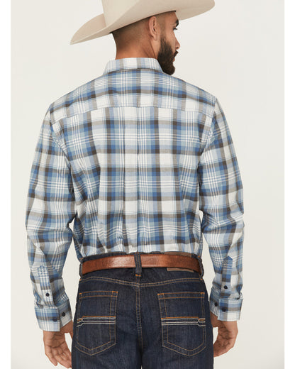 Men's Howdy Duty Plaid Print Long Sleeve Button-Down Wester | Cody James Clothing