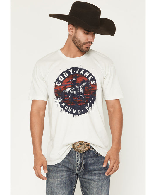 Men's Round Up Short Sleeve Graphic T-Shirt | Cody James Clothing|Boys|Sale