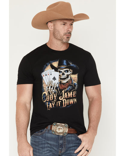 Men's Lay It Down Short Sleeve Graphic T-Shirt | Cody James Clothing