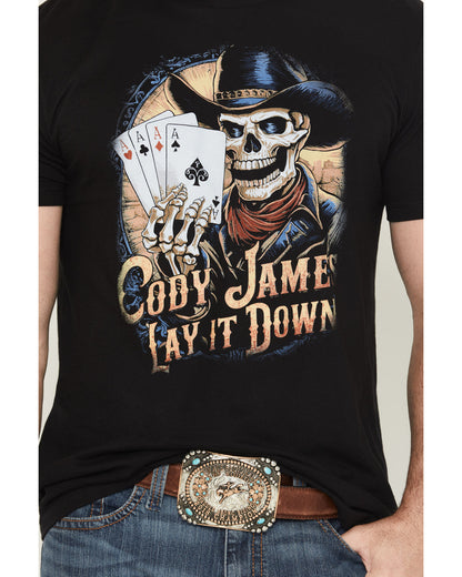 Men's Lay It Down Short Sleeve Graphic T-Shirt | Cody James Clothing
