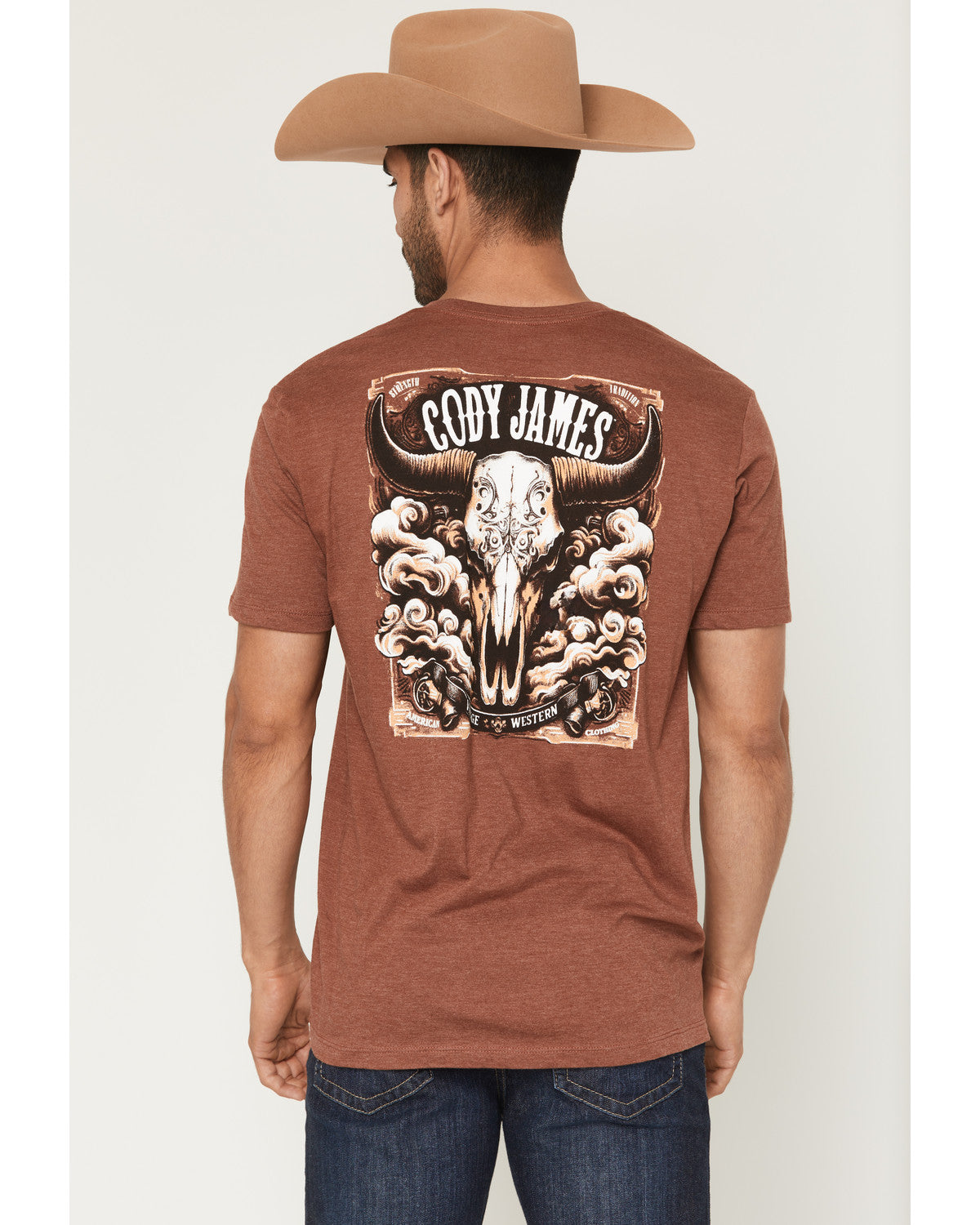 Men's Steerhead Short Sleeve Graphic T-Shirt | Cody James Clothing