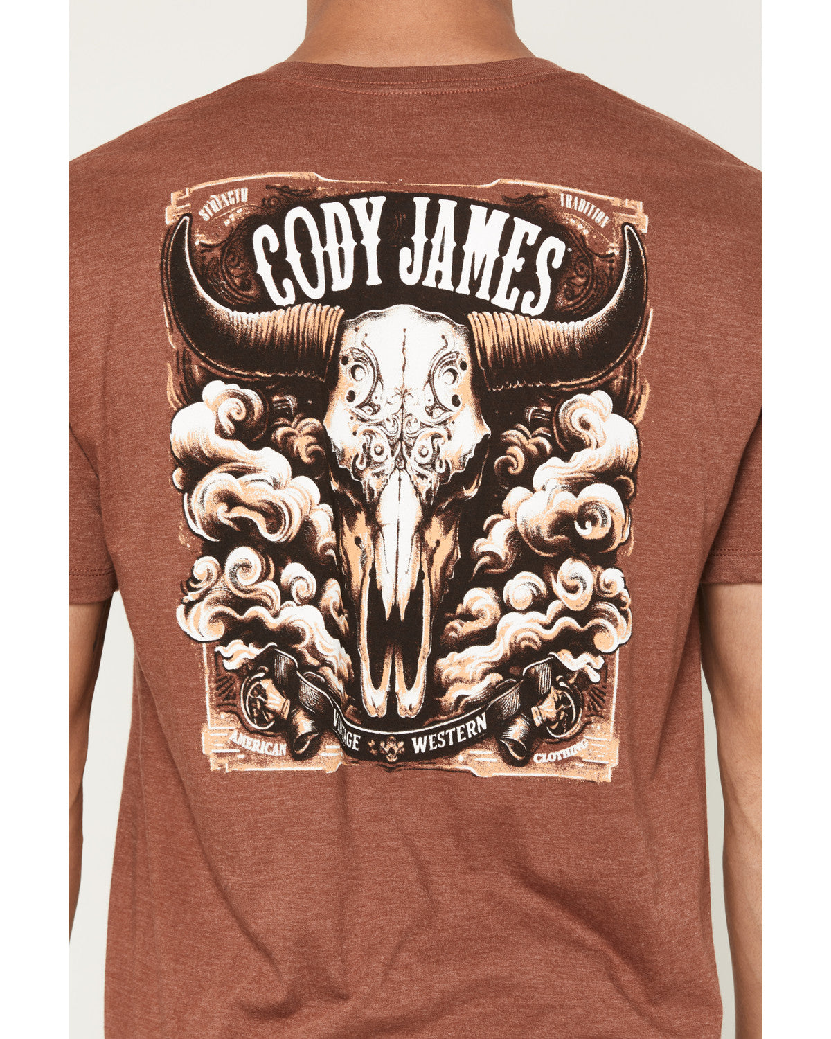 Men's Steerhead Short Sleeve Graphic T-Shirt | Cody James Clothing