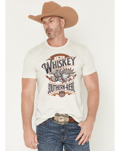 Men's American Whiskey Short Sleeve Graphic T-Shirt | Cody James Clothing|Sale