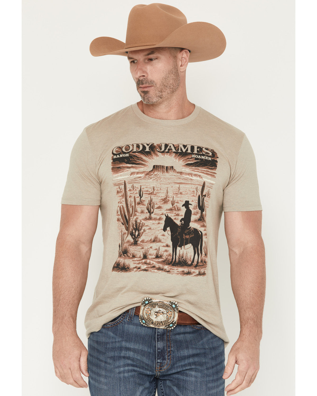 Men's Range Rider Short Sleeve Graphic T-Shirt | Cody James Clothing