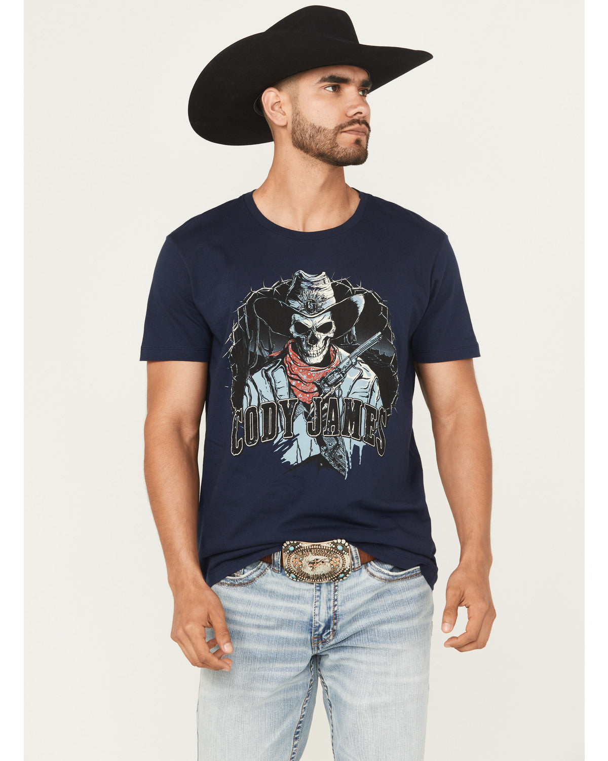 Men's Posse Gunslinger Short Sleeve Graphic T-Shirt | Cody James Clothing|Sale