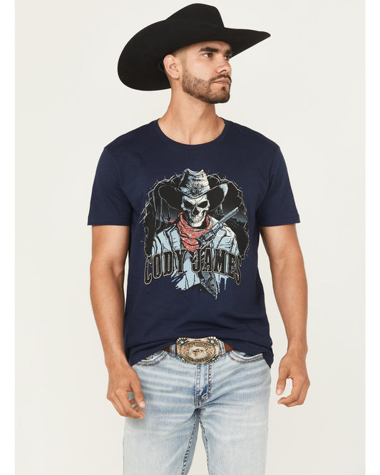 Men's Posse Gunslinger Short Sleeve Graphic T-Shirt | Cody James Clothing|Sale
