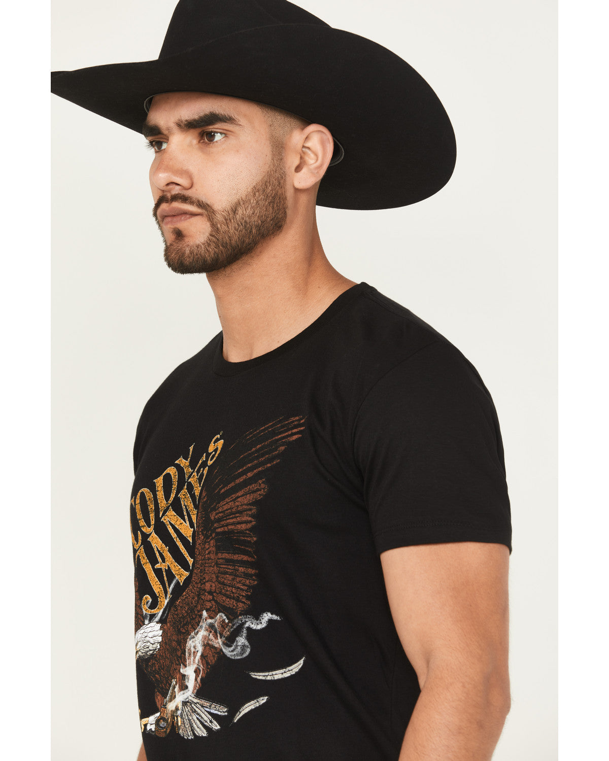 Men's Guns Blazin Short Sleeve Graphic T-Shirt | Cody James Clothing