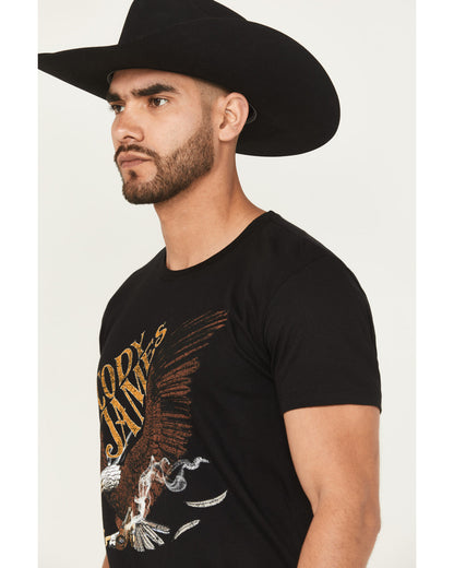 Men's Guns Blazin Short Sleeve Graphic T-Shirt | Cody James Clothing