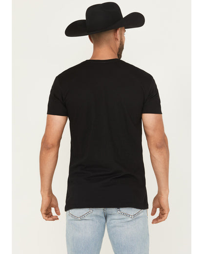 Men's Guns Blazin Short Sleeve Graphic T-Shirt | Cody James Clothing
