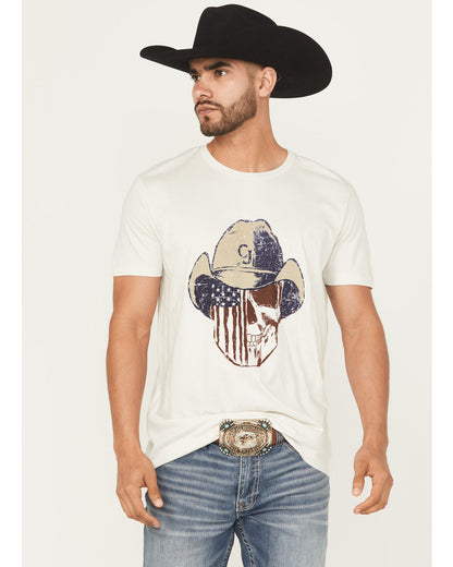 Men's Best Friend Americana Skull Short Sleeve Graphic T-Sh | Cody James Clothing