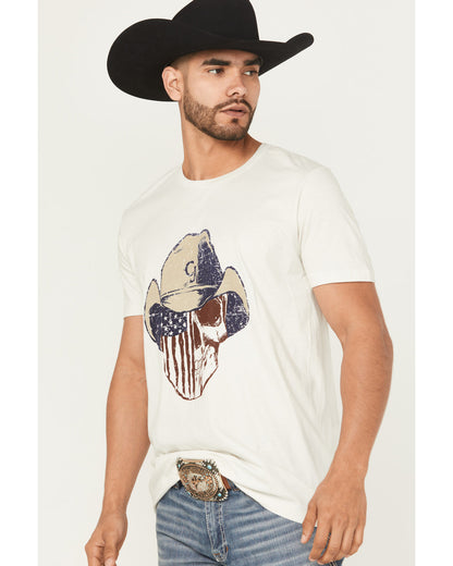Men's Best Friend Americana Skull Short Sleeve Graphic T-Sh | Cody James Clothing