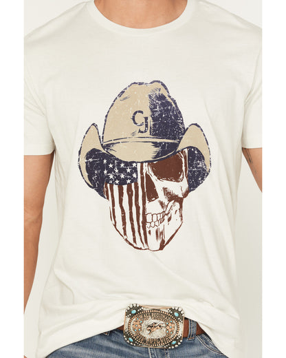 Men's Best Friend Americana Skull Short Sleeve Graphic T-Sh | Cody James Clothing