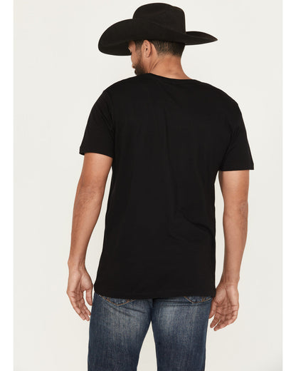 Men's Denim Patch Logo Short Sleeve Graphic Tee | Cody James Clothing|Sale