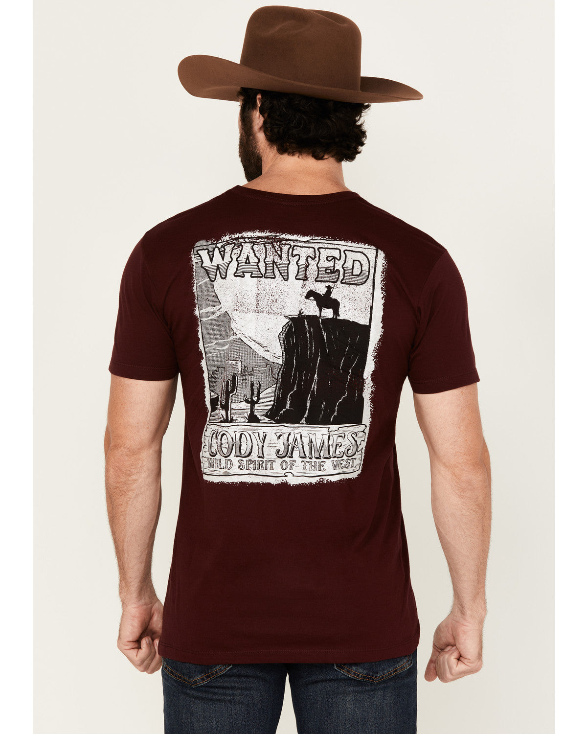 Men's Wanted Paper Short Sleeve Graphic T-Shirt | Cody James Clothing