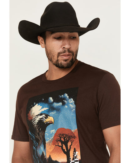 Men's Lookout Eagle Short Sleeve Graphic T-Shirt | Cody James Clothing|Sale