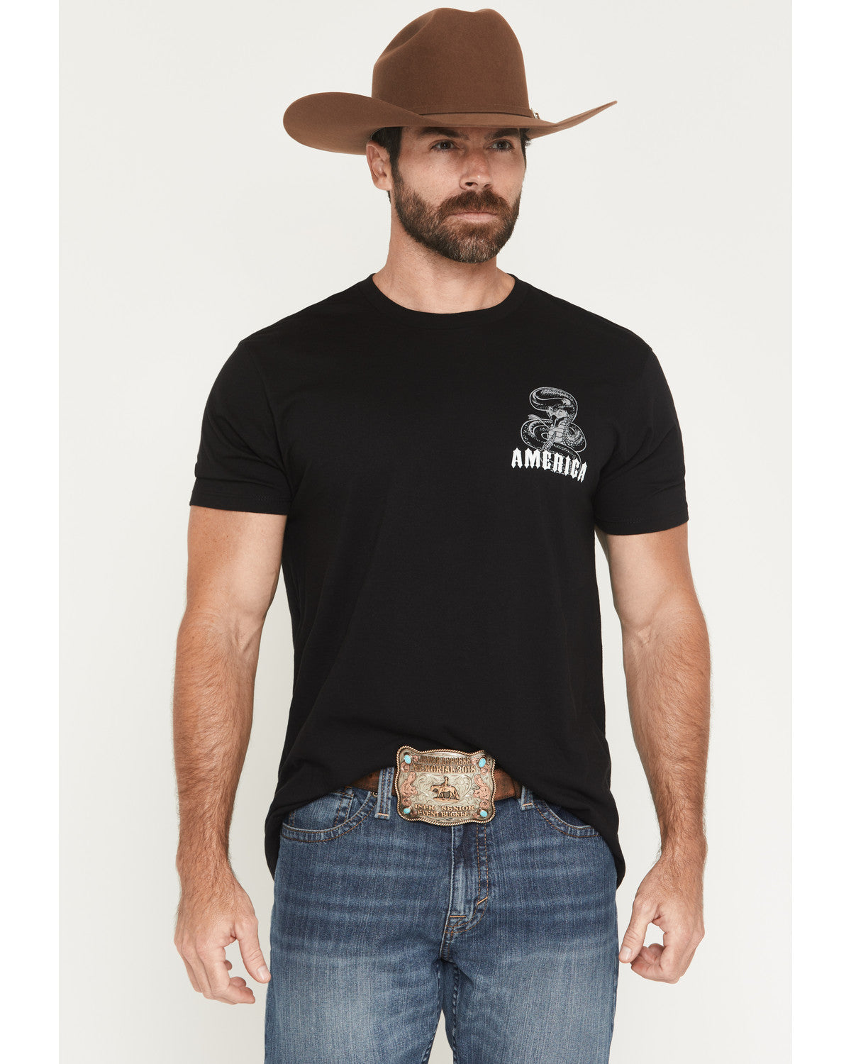 Men's Don't Tread On Me Short Sleeve Graphic T-Shirt | Cody James Clothing|Sale