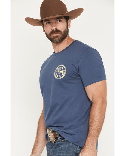 Men's Whiskey Barrel Logo Short Sleeve Graphic T-Shirt | Cody James Clothing