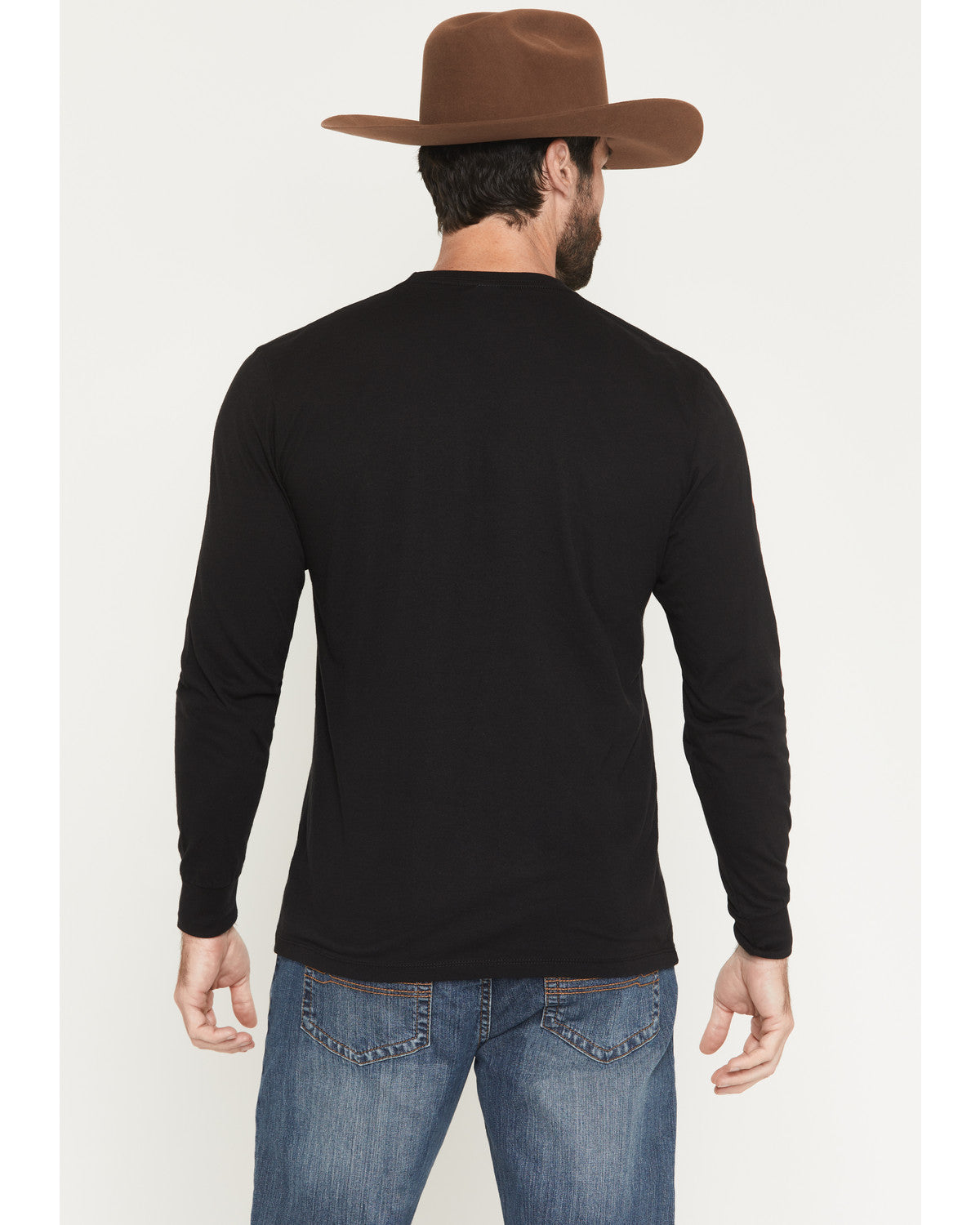 Men's Americana Logo Long Sleeve Graphic T-Shirt | Cody James Clothing