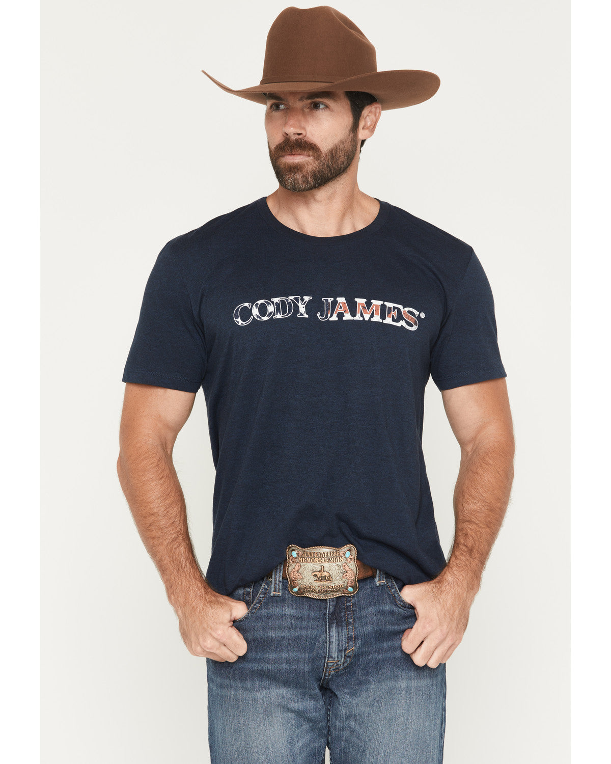 Men's Desert Flag Patriotic Short Sleeve Graphic T-Shirt | Cody James Clothing