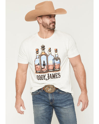 Men's Tequila Bottles Short Sleeve Graphic T-Shirt | Cody James Clothing