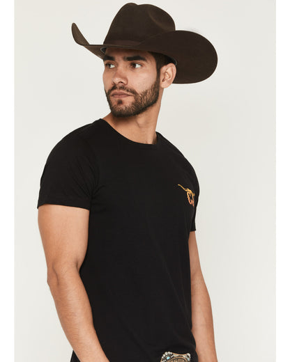 Men's Steer Head Logo Short Sleeve Graphic T-Shirt | Cody James Clothing