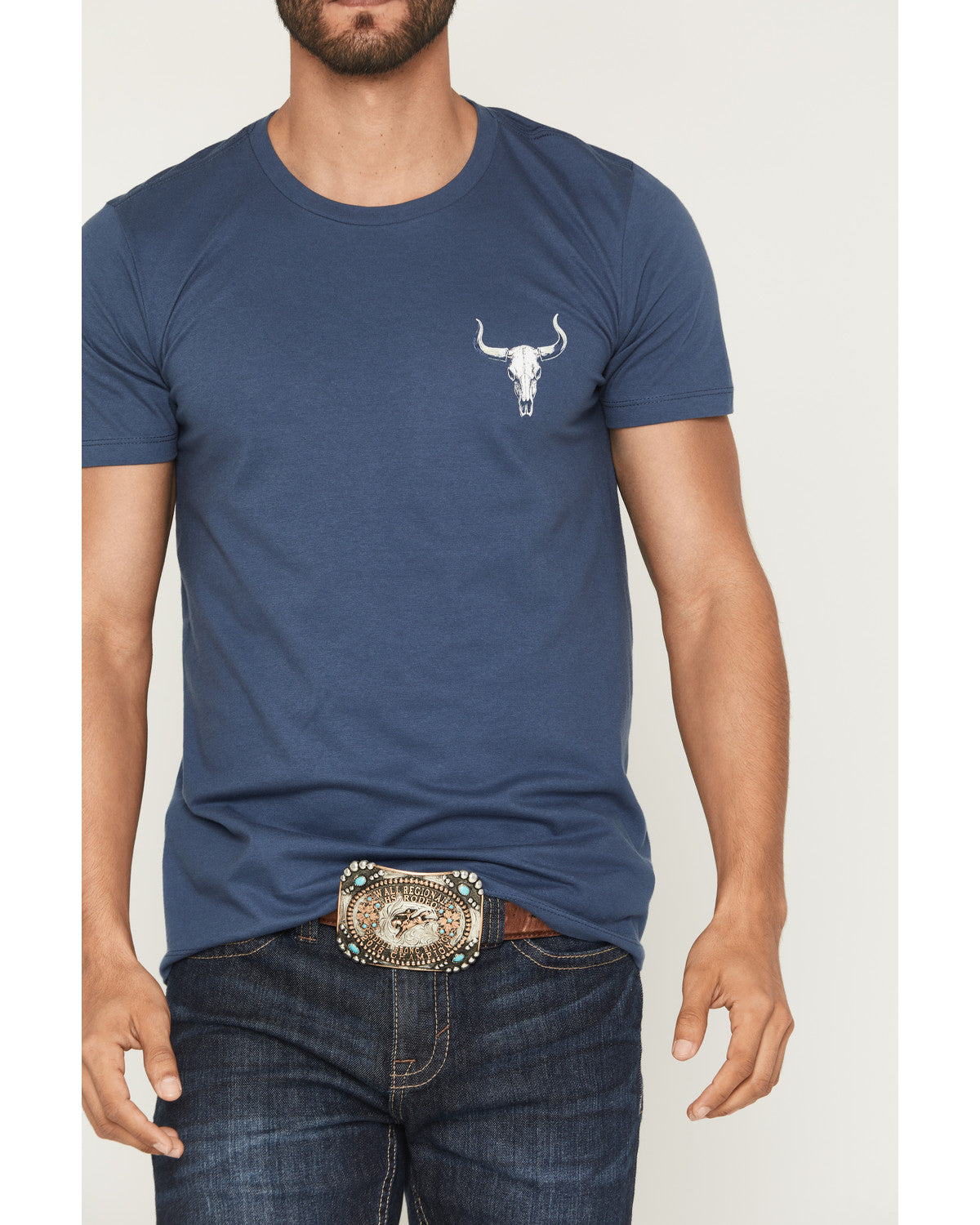 Men's American Steerhead Short Sleeve Graphic T-Shirt | Cody James Clothing