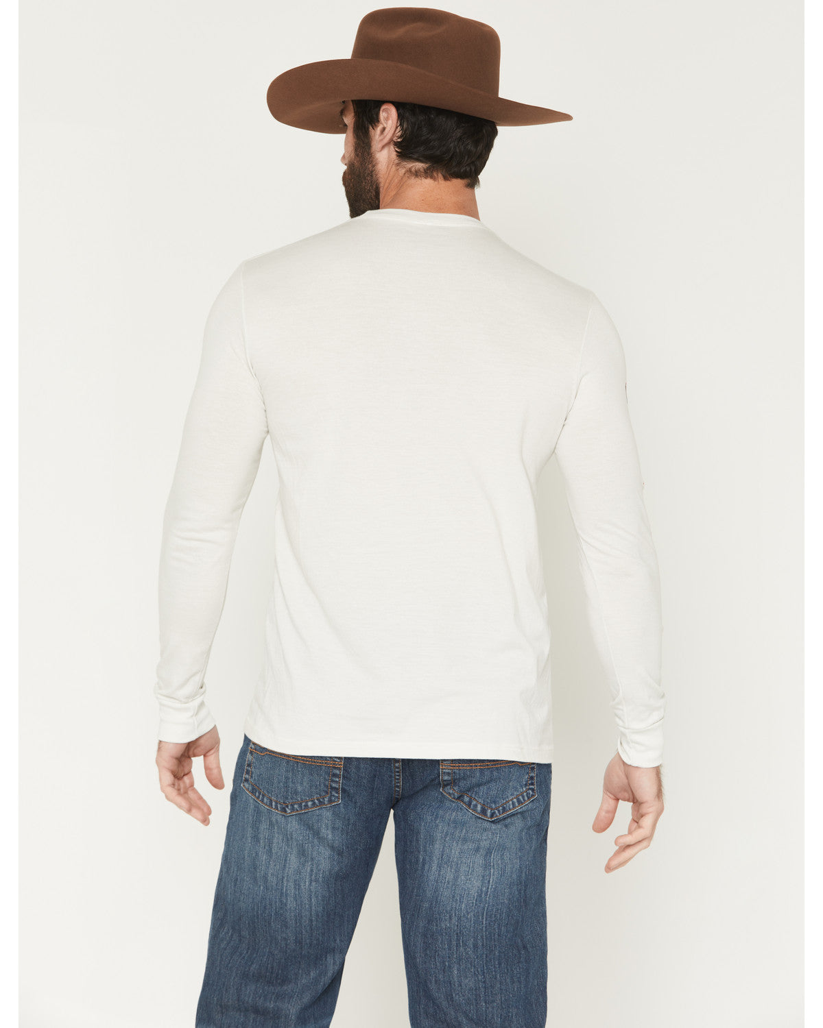Men's Southwestern Logo Long Sleeve Graphic T-Shirt | Cody James Clothing