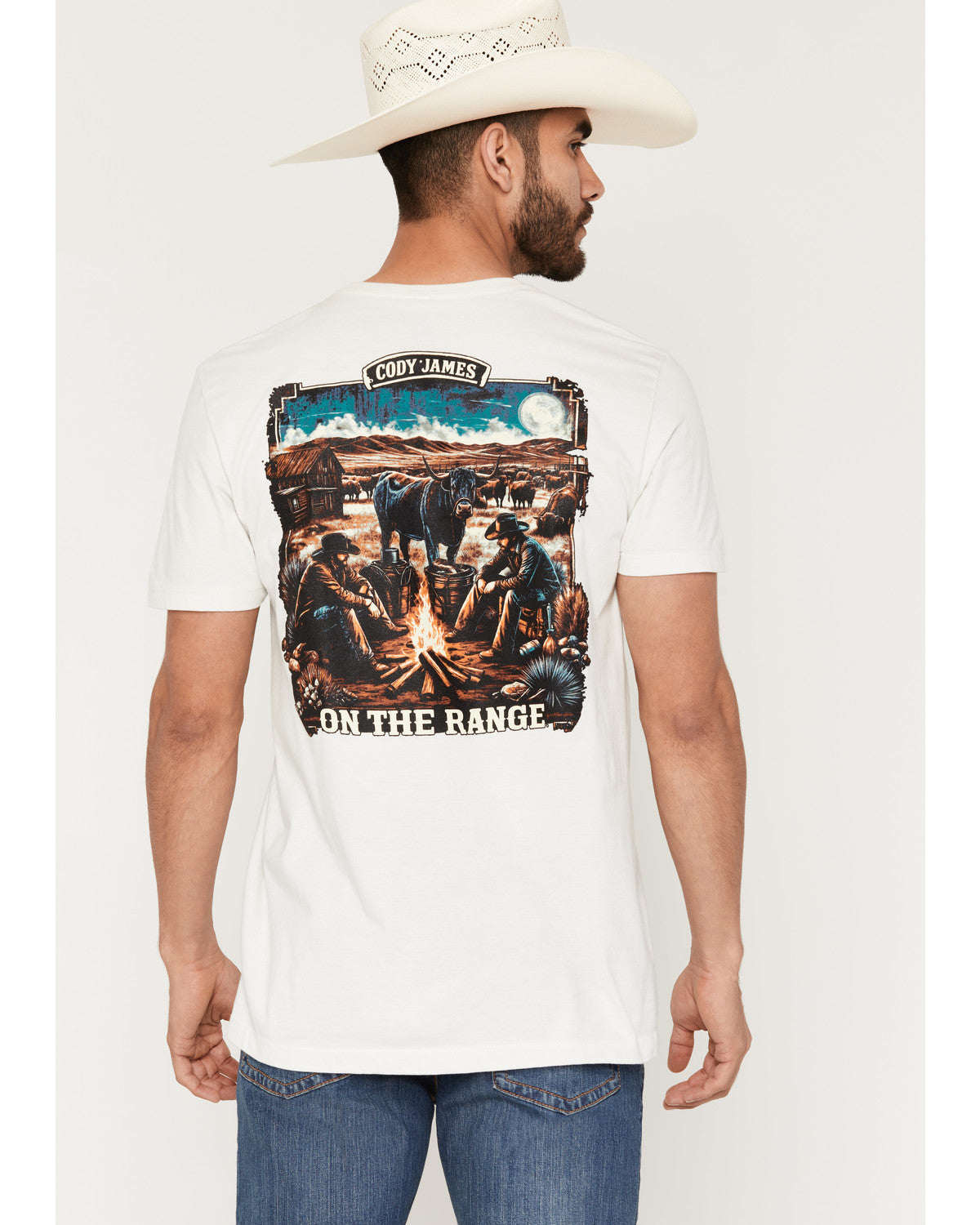 Men's On The Range Short Sleeve Graphic T-Shirt | Cody James Clothing