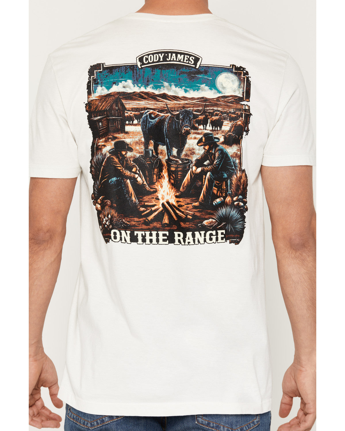 Men's On The Range Short Sleeve Graphic T-Shirt | Cody James Clothing