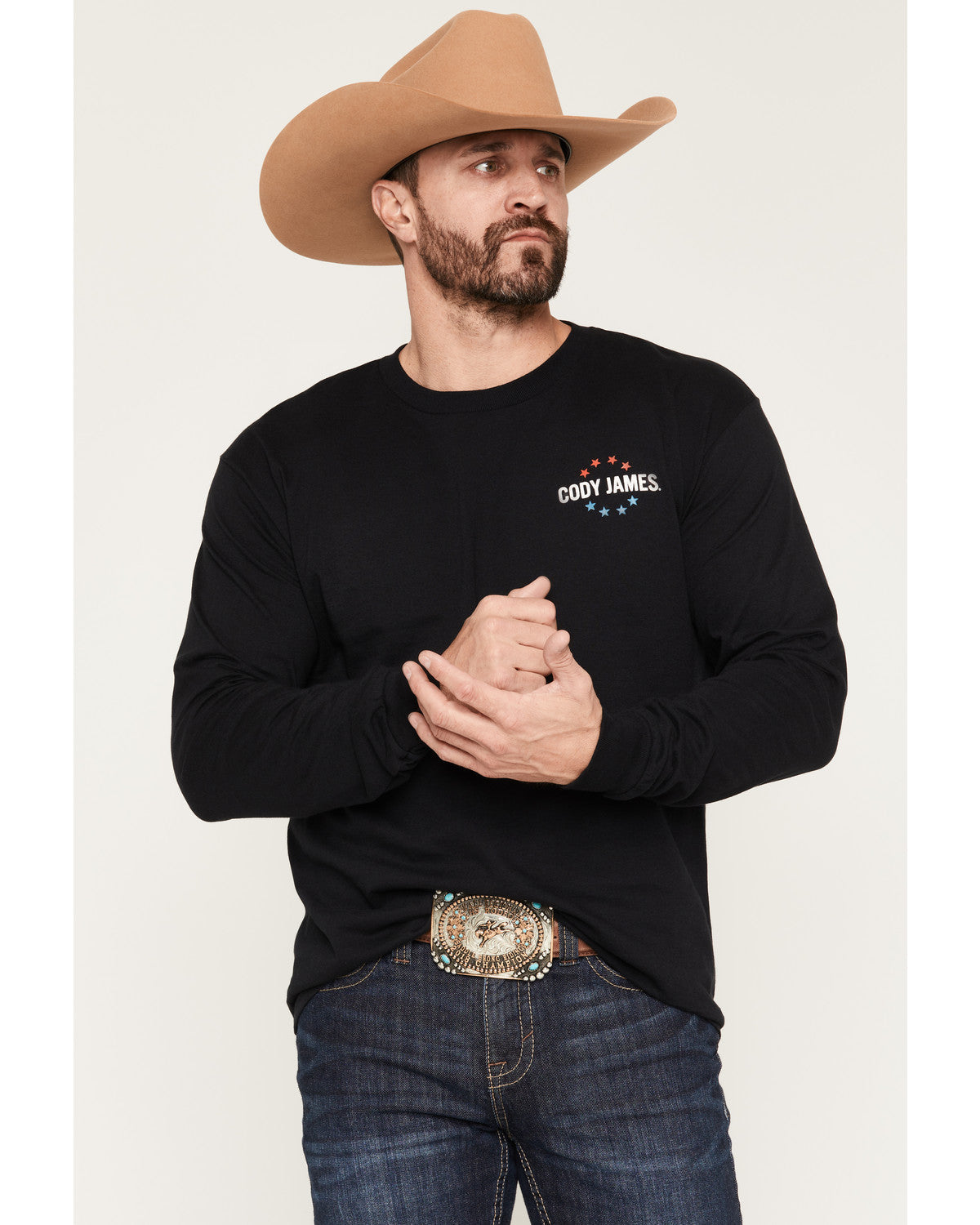 Men's American Legend Long Sleeve Graphic T-Shirt | Cody James Clothing