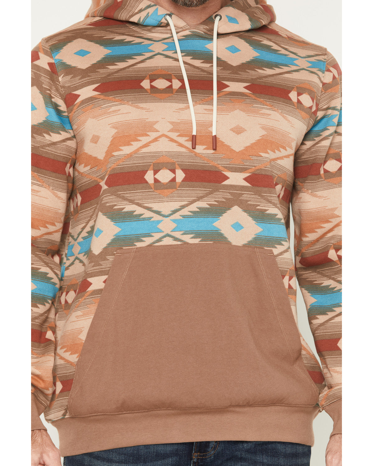 Men's Denver Southwestern Print Hooded Sweatshirt | Cody James Clothing