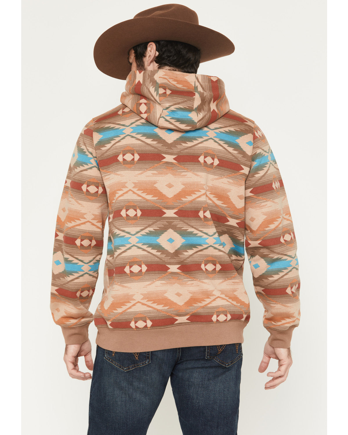 Men's Denver Southwestern Print Hooded Sweatshirt | Cody James Clothing
