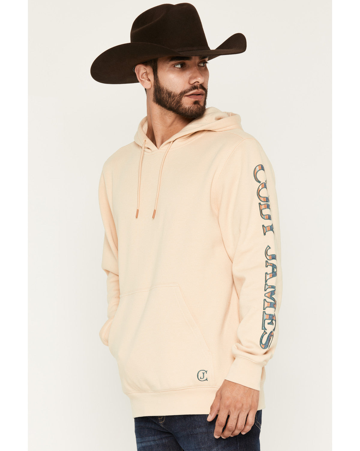 Men's Origin Logo Embroidered Hooded Sweatshirt | Cody James Clothing