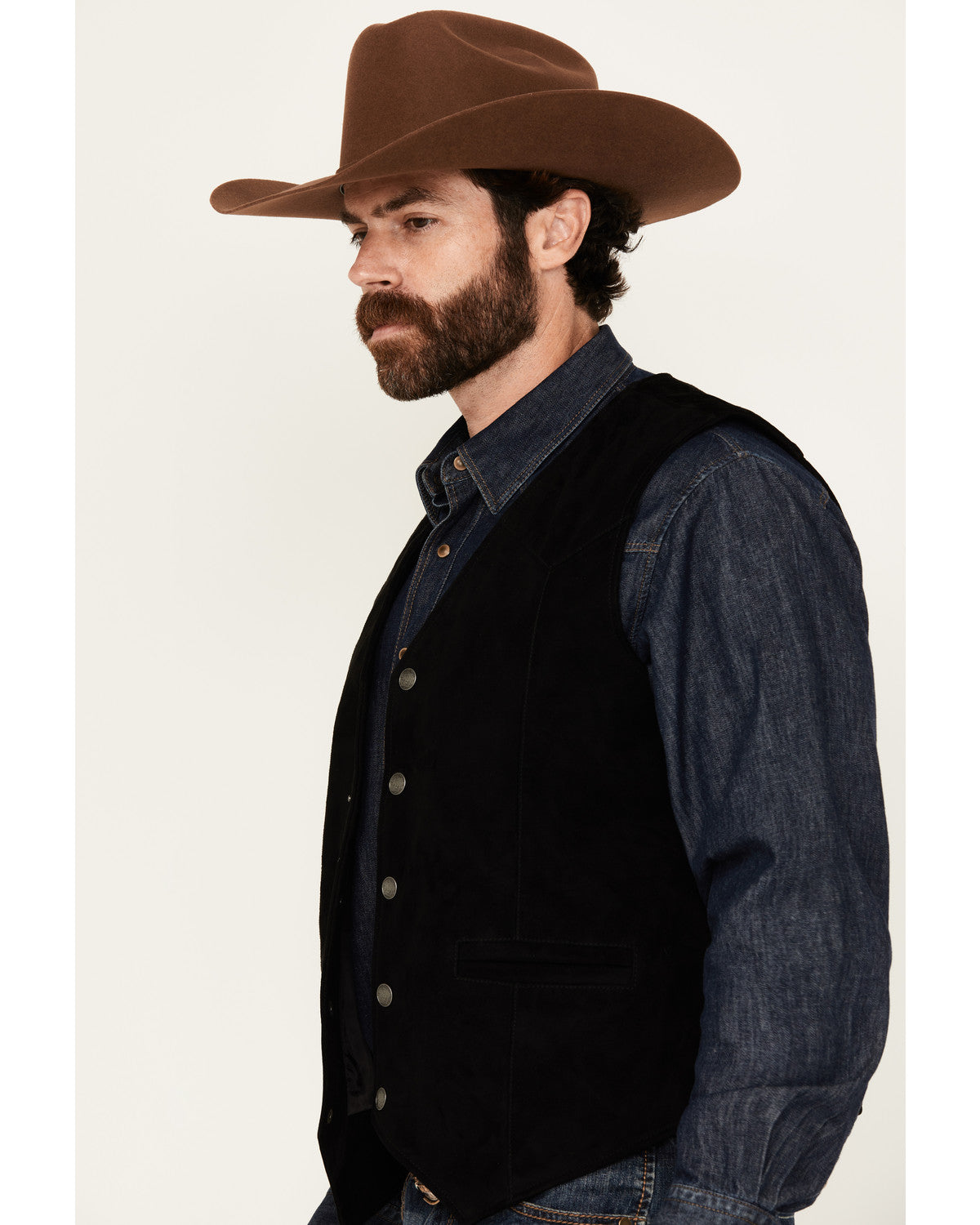 Men's Angus 2.0 Suede Vest | Cody James Clothing